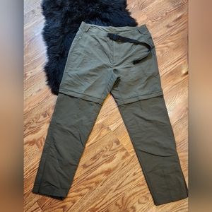 NEW The North Face Convertible Pants that Zip off into shorts!  Men's Size 36